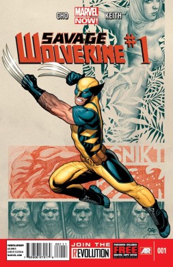 Portada de "Savage Wolverine #1"