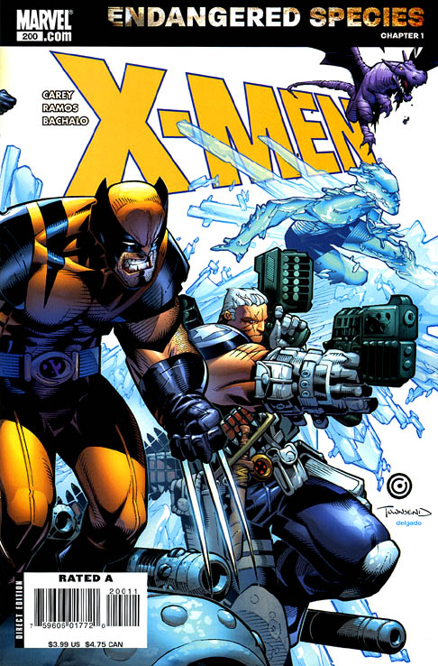 Portada alternativa del X-Men 200