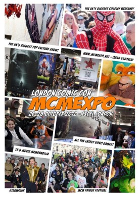 Cartel ComicCon Londres Cartel ComicCon Londres
