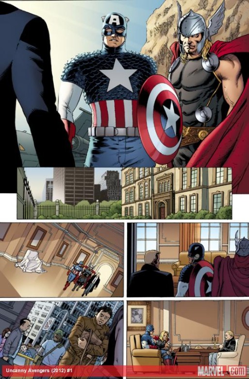 Página del Uncanny Avengers 1