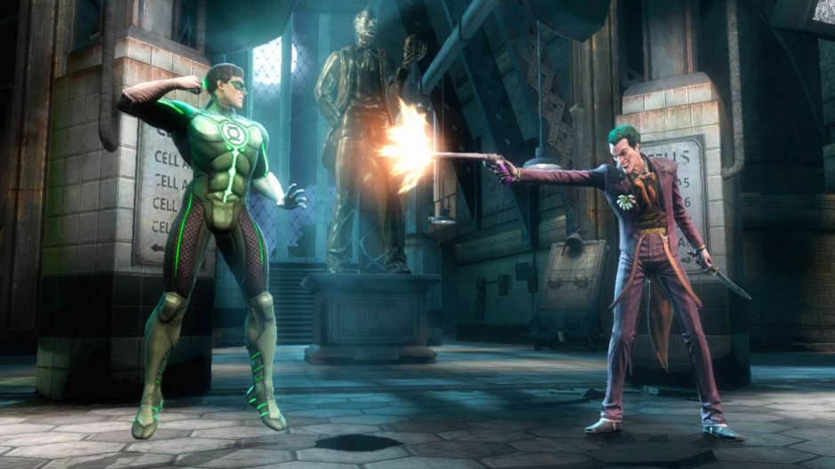Green Lantern y el Joker enfrentados en "Injustice: Gods Among Us" Green Lantern y el Joker enfrentados en "Injustice: Gods Among Us"