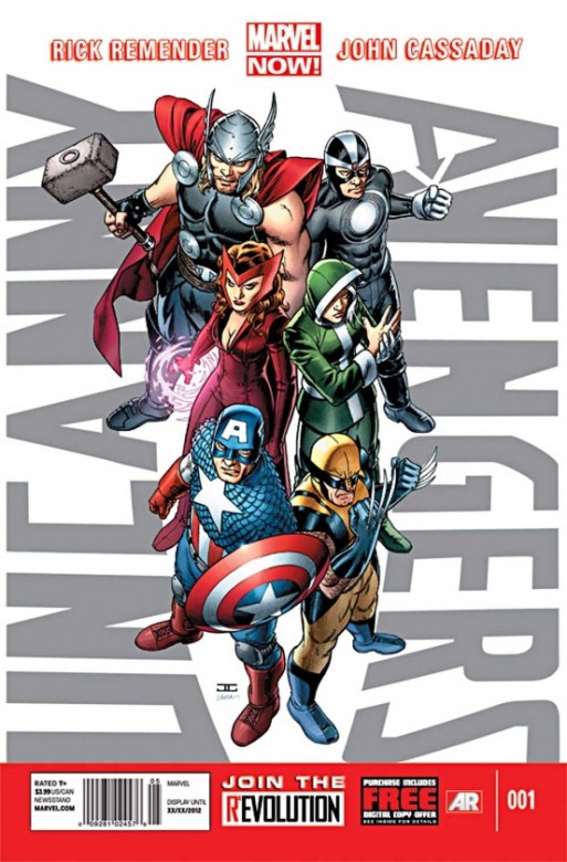 Portada del Uncanny Avengers 1