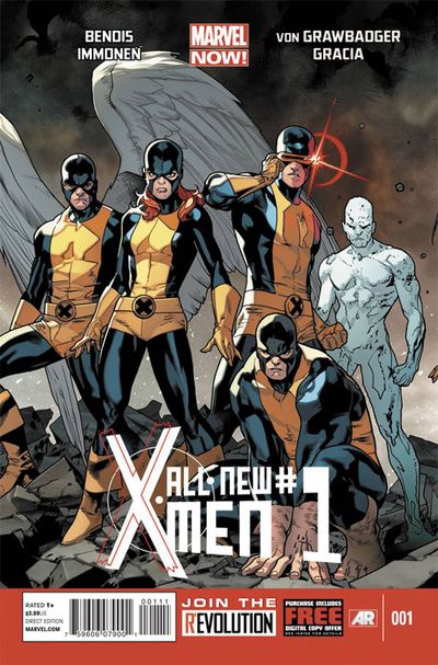 Portada del All New X-Men