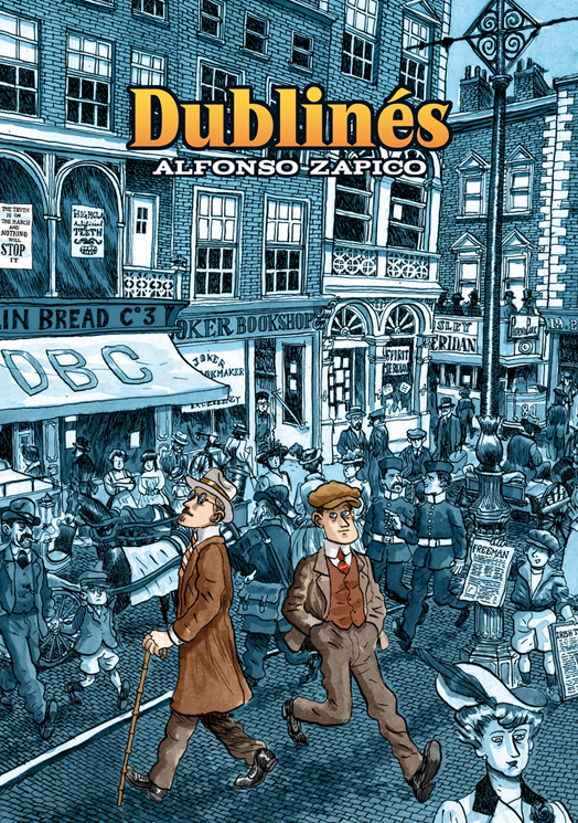 Portada de Dublinés de Alfonso Zapico