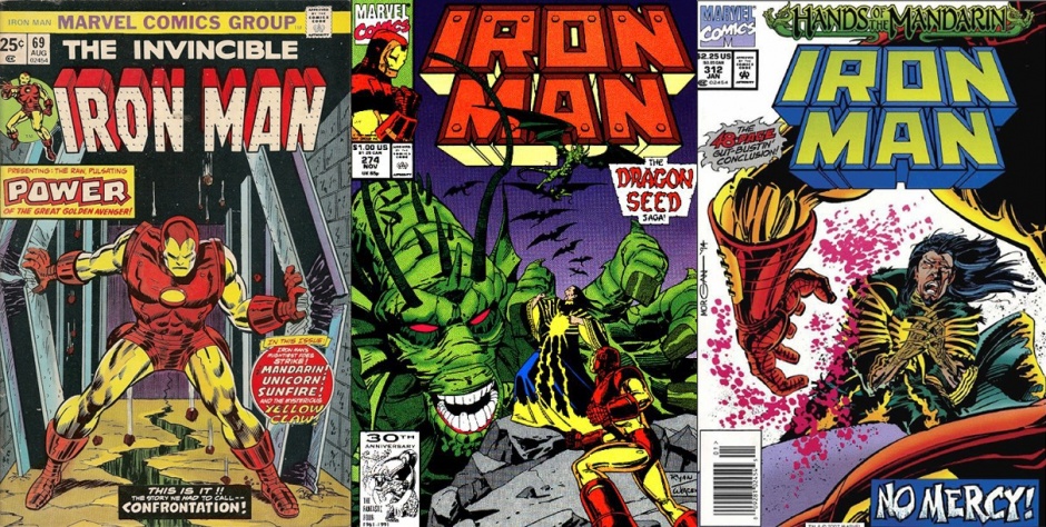 Iron Man #69, Iron Man #274 y Iron Man #312