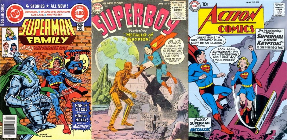Metallo (y Metalo) en publicaciones de DC Comics