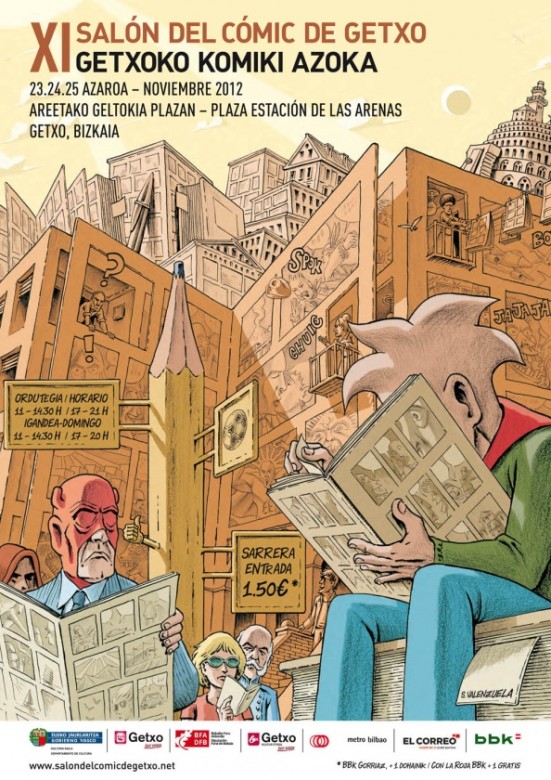 cartel_2012_comic Getxo, Salón del Cómic