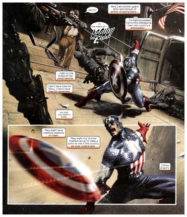 El Capitán América por Gabrielle Dell’Otto El Capitán América por Gabrielle Dell’Otto