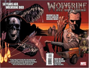 Portada "Wolverine: Old Man Logan #1" Portada "Wolverine: Old Man Logan #1"