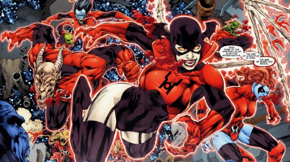 Los Red Lanterns de Atrocitus