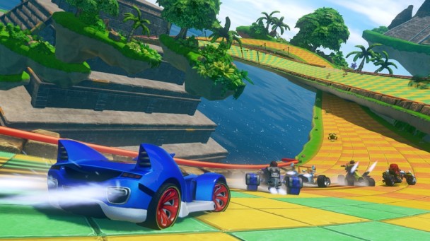 Sonic & All-Stars Racing Transformed Carrera
