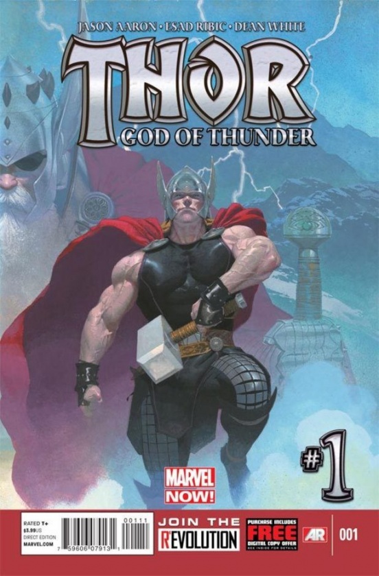 Portada de Thor: God of Thunder #1