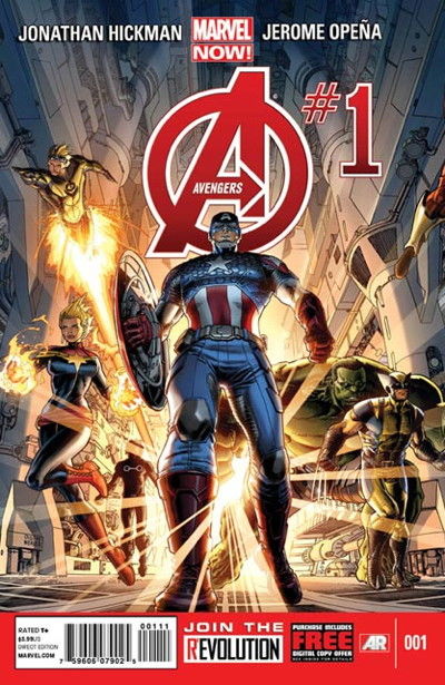 Portada de Avengers #1