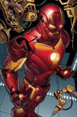 La nueva armadura de Tony Stark La nueva armadura de Tony Stark