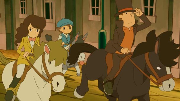 El profesor Layton y la máscara de los prodigios 1 Profesor-Layton-Luke-y-Emmy