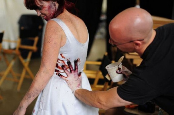 Detras de las camaras The Walking Dead 17 The Walking Dead