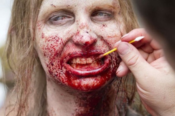 Detras de las camaras The Walking Dead 14 The Walking Dead