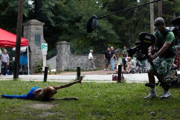 Detras de las camaras The Walking Dead 16 The Walking Dead