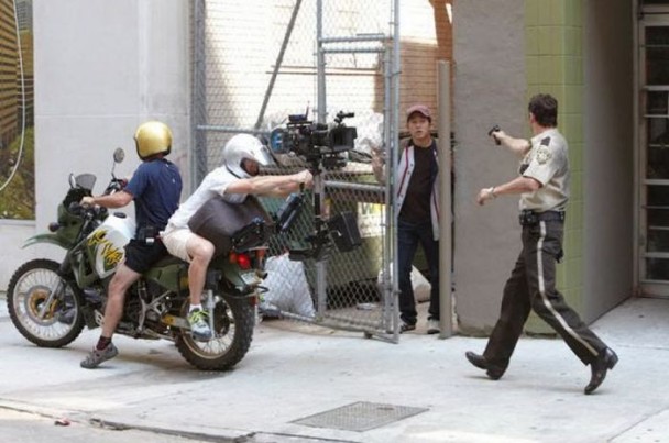 Detras de las camaras The Walking Dead 9 The Walking Dead