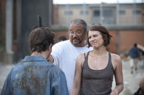 Detras de las camaras The Walking Dead 5 The Walking Dead