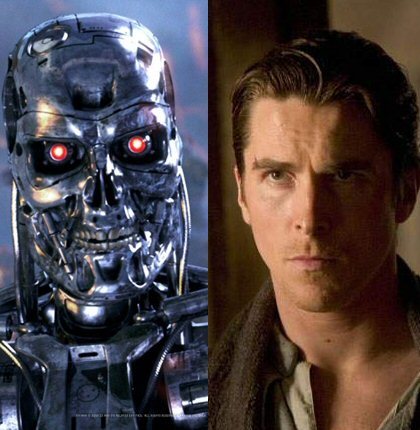 Arnold Schwarzenegger, Christian Bale, James Cameron, Terminator