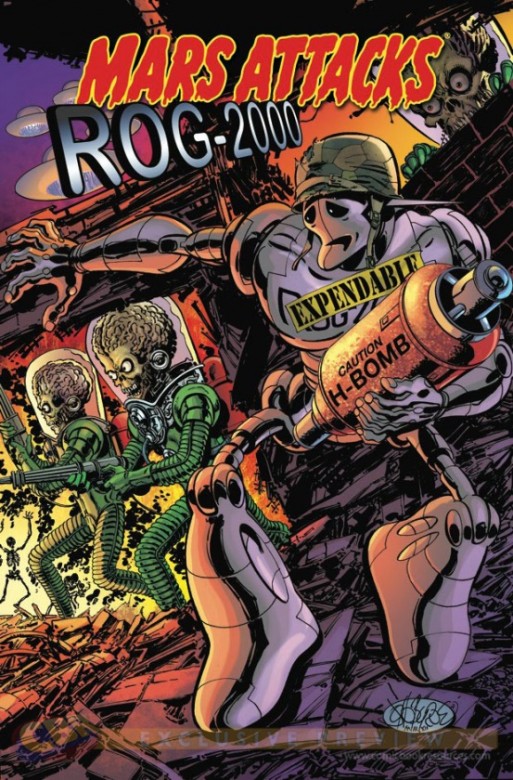 Mars Attack 7 Judge Dredd, Transformers