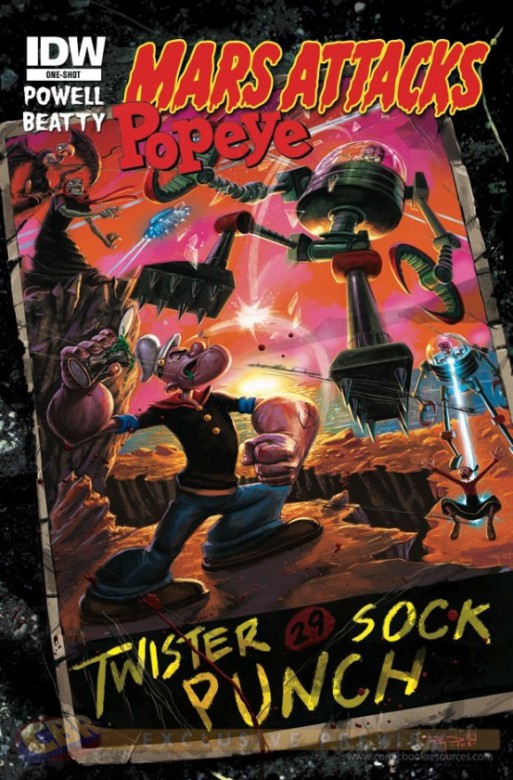 Mars Attack 8 Judge Dredd, Transformers