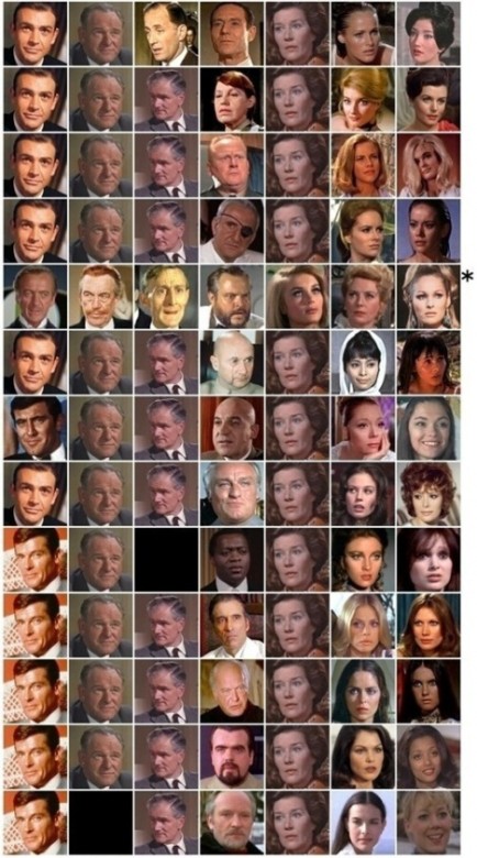 50 años de personajes Bond en una sola imagen 1 50-años-de-Bond (2)