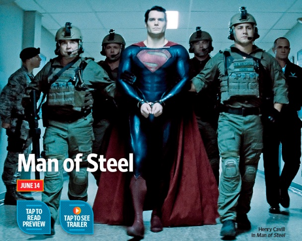 Las Mejores Noticias de la Semana (13/01/13) 4 Man of Steel