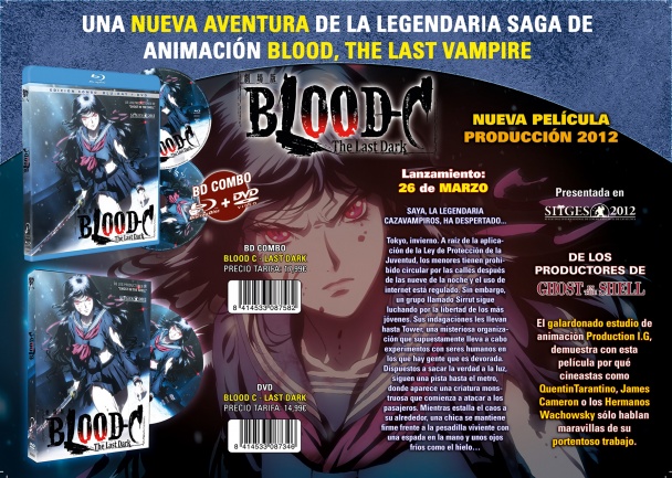 Novedades de Selecta Visión para Marzo de 2013 2 Preventa Marzo BloodC LastDark