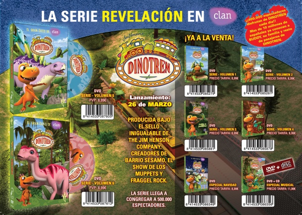 Novedades de Selecta Visión para Marzo de 2013 4 Preventa Marzo Dinotren