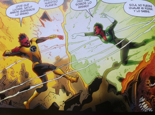 Soranik Natu Vs Sinestro