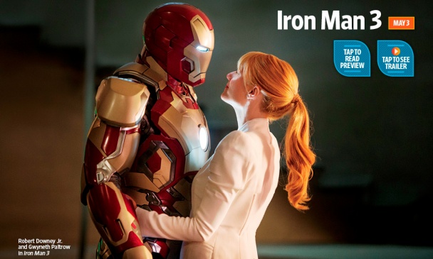 Las Mejores Noticias de la Semana (03/03/2013) 2 Iron Man 3