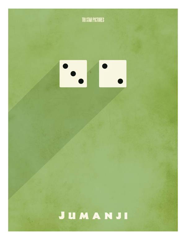 Carteles minimalistas de películas 5 minimalist_jumanji