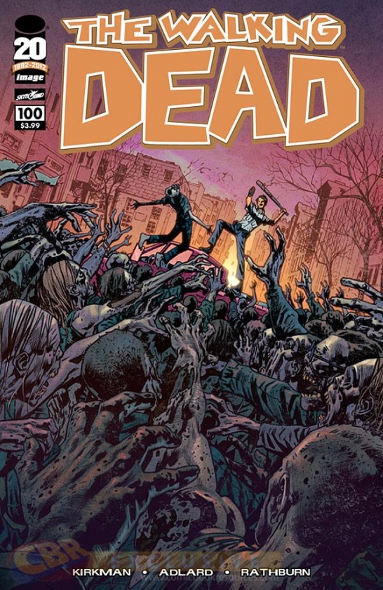 Las Mejores Noticias de la Semana (13/01/13) 9 The Walking Dead #100