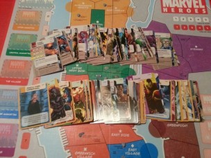Marvel Heroes de Devir 2 Marvel Heroes cartas y mapa