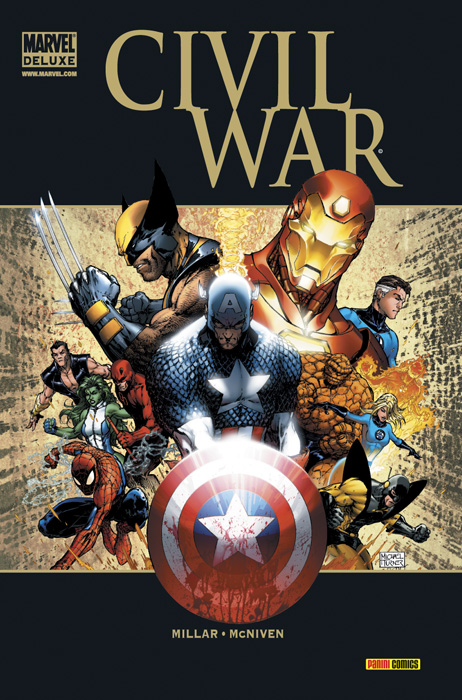 Marvel Deluxe de Panini Cómics 7 civil-war