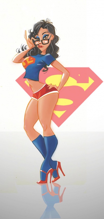 Supergirl, por Carolina Jiménez García 3 Carolina Jiménez - Supergirl