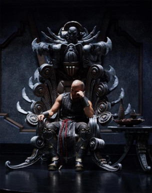 Riddick en su trono