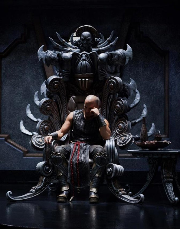 Nuevo tráiler de Riddick 1 Riddick en su trono