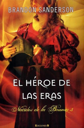 Portada de El Héroe de las Eras publicado por Ediciones B