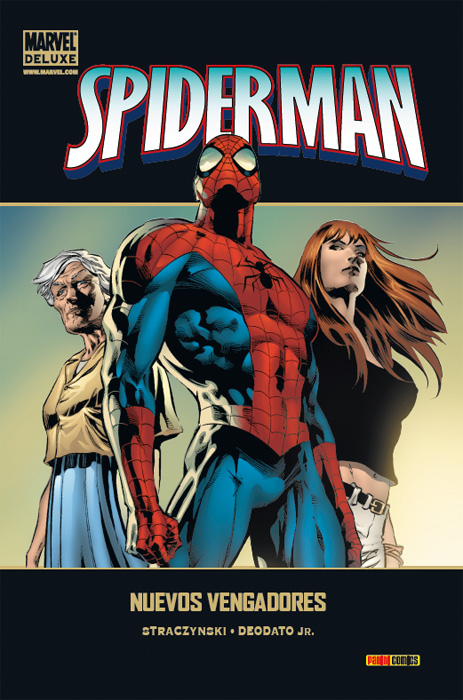 Portada de Marvel Deluxe: Spiderman - Nuevos Vengadores