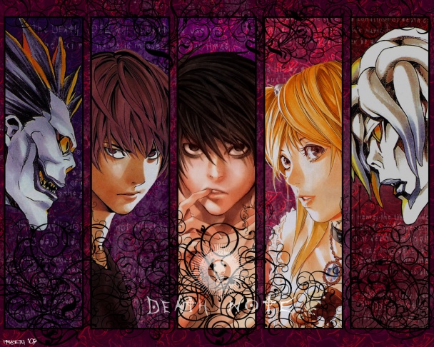 Protagonistas de "Death Note"