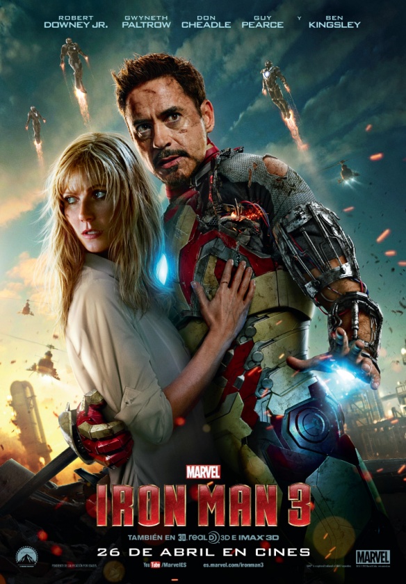 El último poster de Iron Man 3