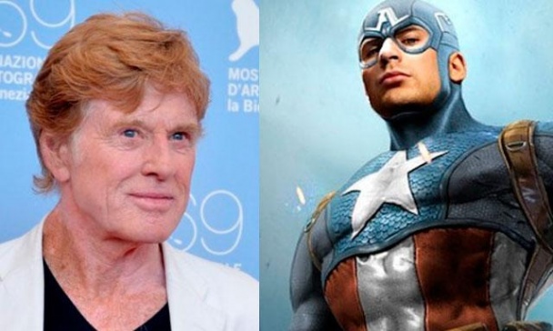 Robert Redford Capitán América