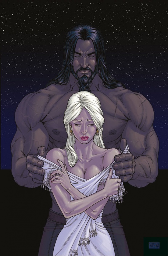 Khal Drogo y Daenerys