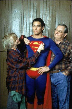 Eddie Jones y K Callan en la serie "Lois & Clark"