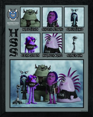 Disney Pixar presenta las hermandades de Monstruos University 4 HSS