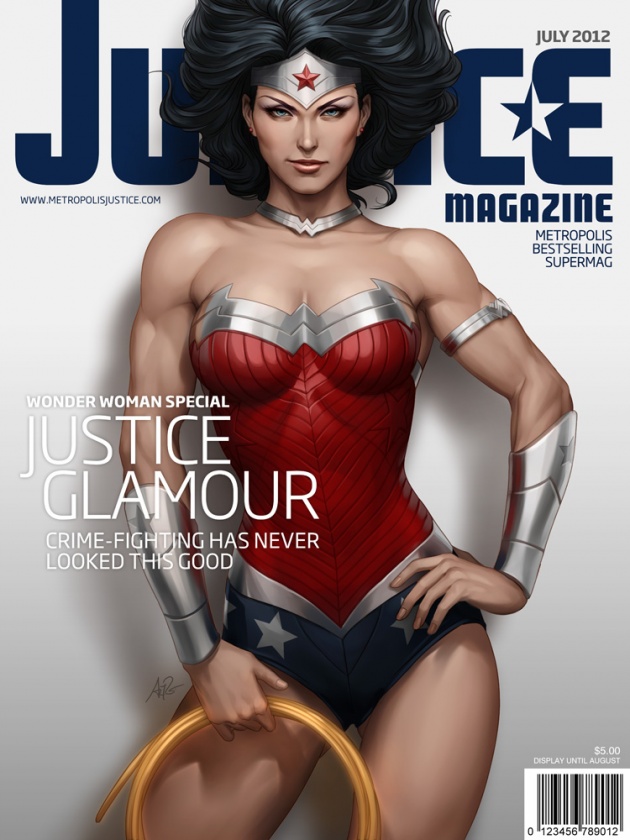 Devian Art trae nuevos pósters de superheroínas 1 JusticeMag_3