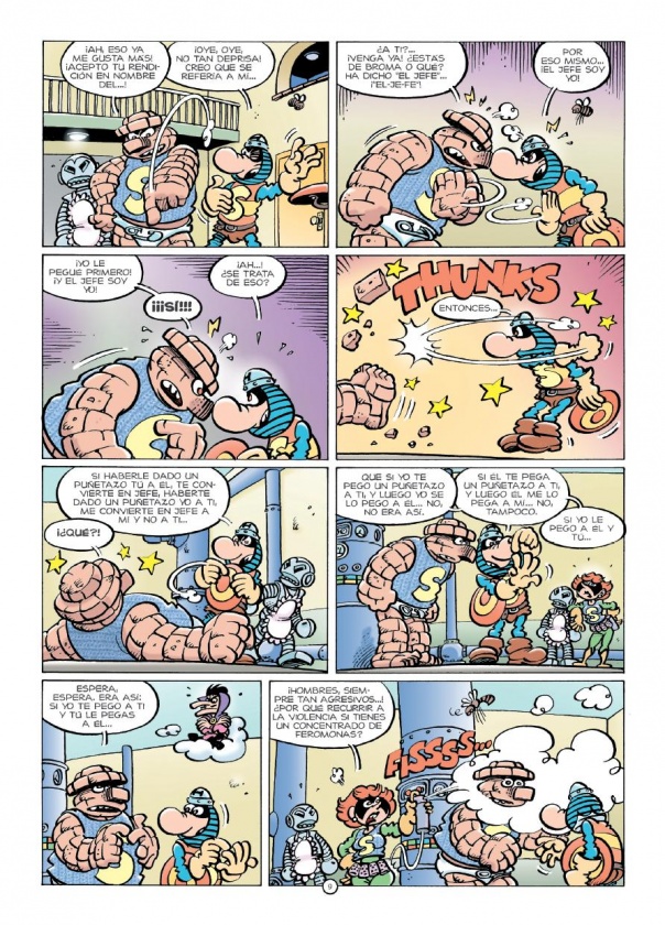 Superlópez: Otra vez el Supergrupo 7 MagosHumor156-Superlopezpag9